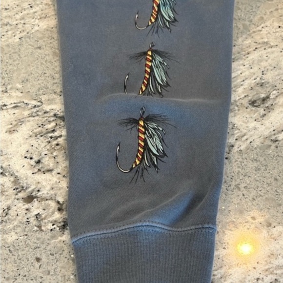 Salty Crew Blue Hoodie for Men - Picture 5 of 6